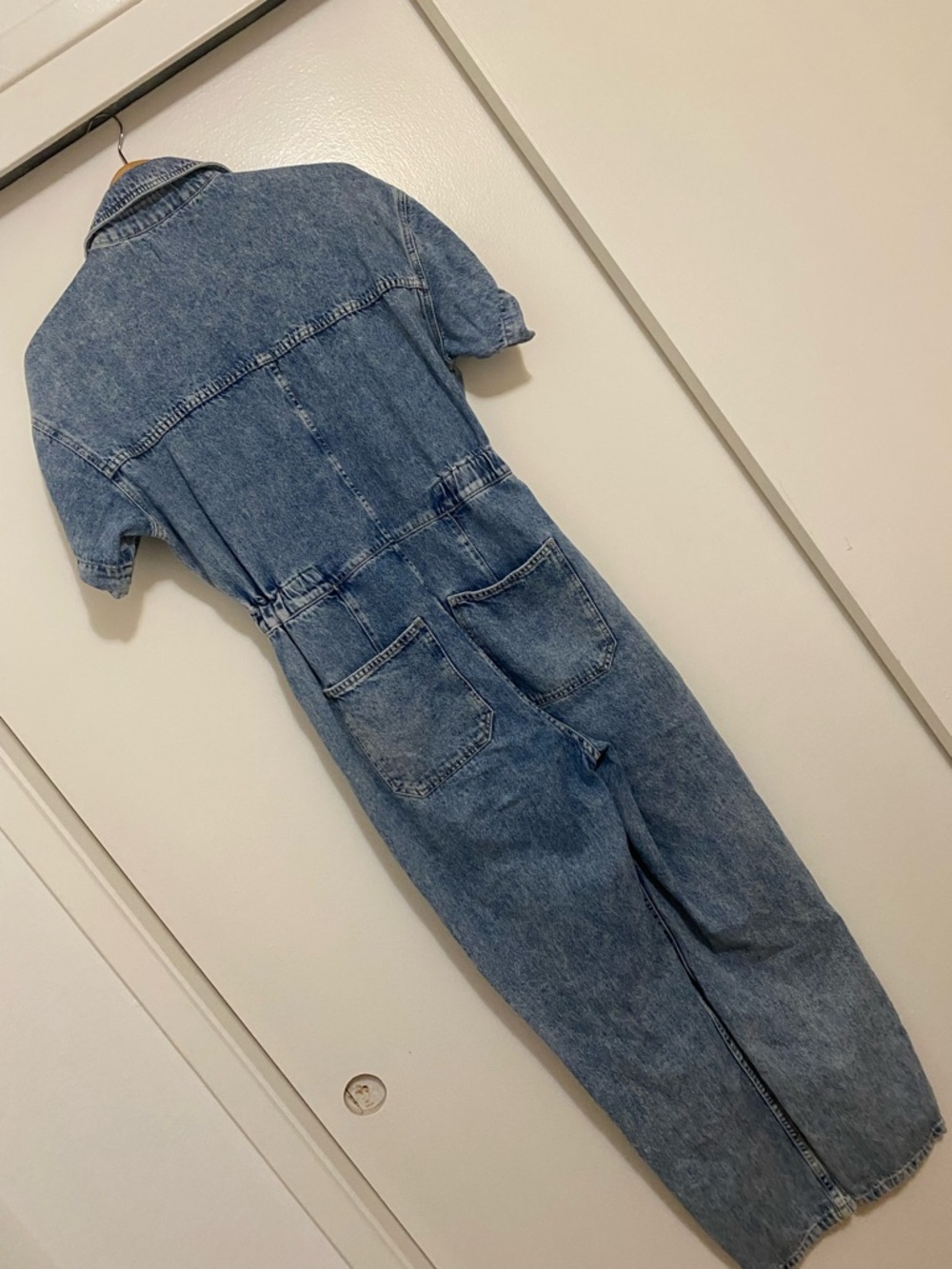 Free People Blue Denim Marci Jumpsuit REVOLVE - Picture 10 of 10